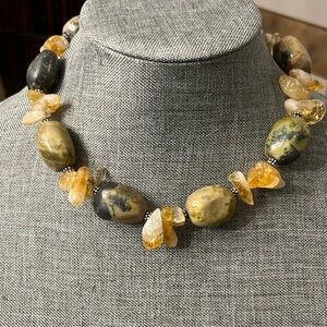 Agate necklace